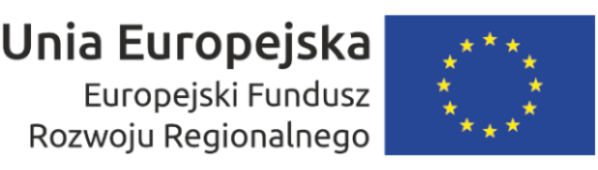 Logotyp Unia Europejska Europejski Fundusz Rozwoju Regionalnego